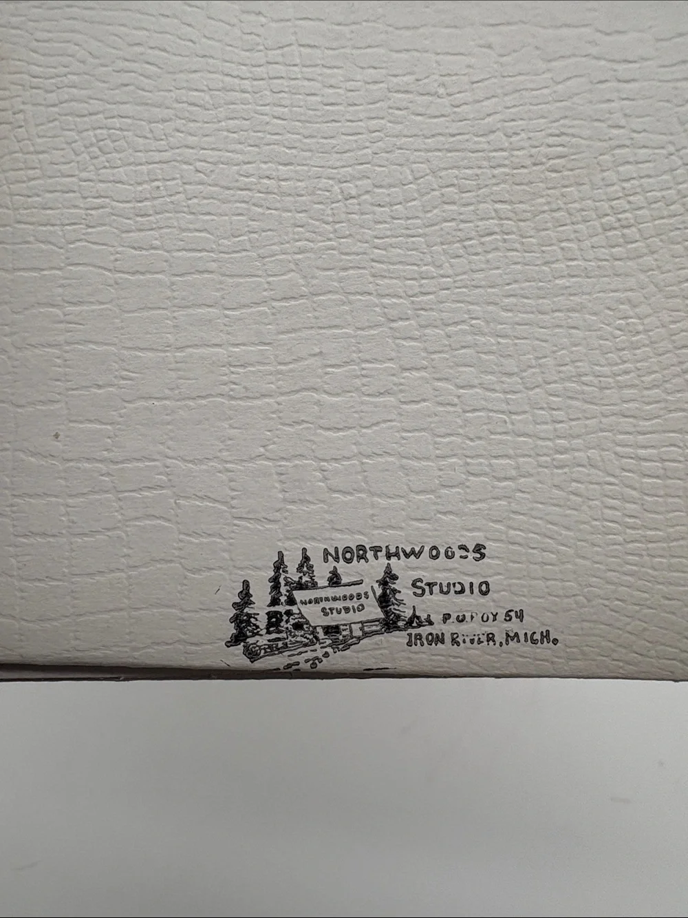 Lot of 6 Blank Cards Sketches from the Northwoods by Frances Schneider